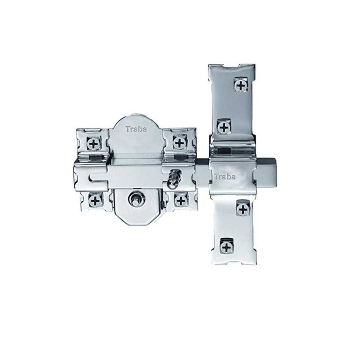 CERROJO TRABA 301-R NIQUELADO