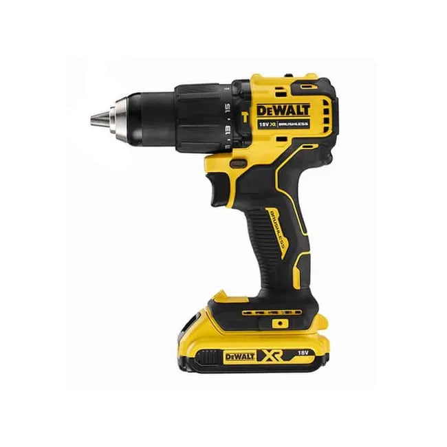 DCD 709 TALADRO PERCUTOR SIN ESCOBILLAS XR 18V (SOLO CUERPO)